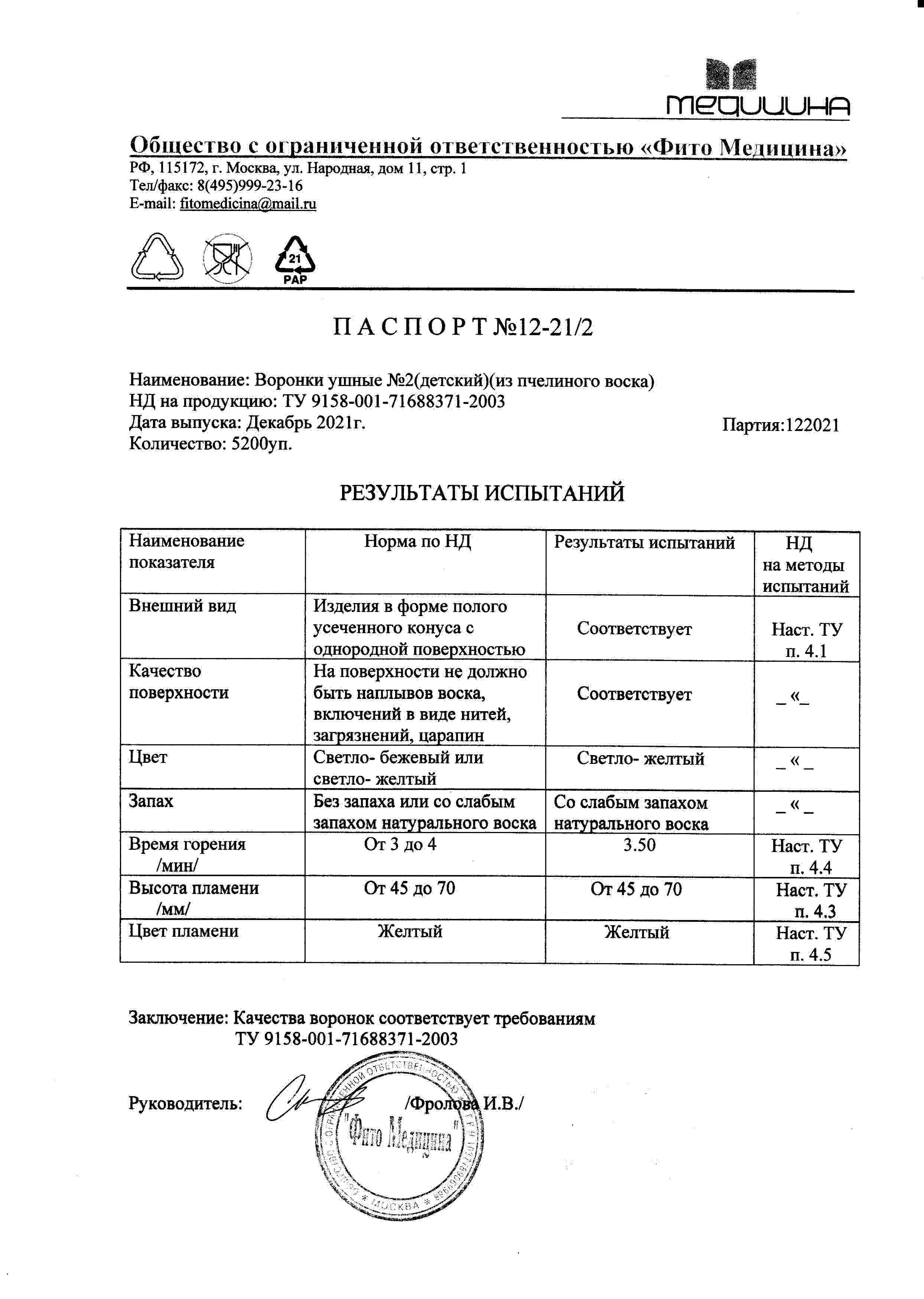 Паспорт №1202021